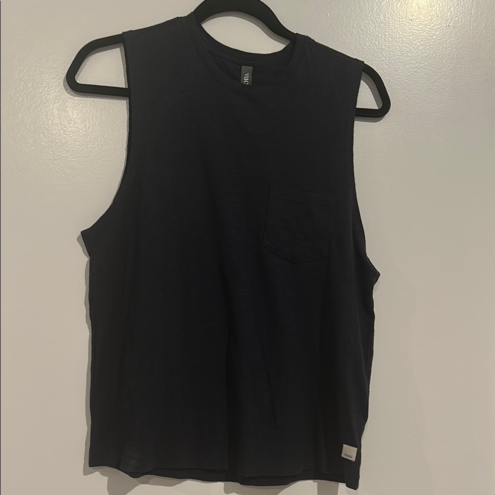 NWT vuori sunset tank size small ink navy blue